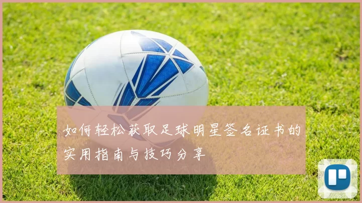 如何轻松获取足球明星签名证书的实用指南与技巧分享