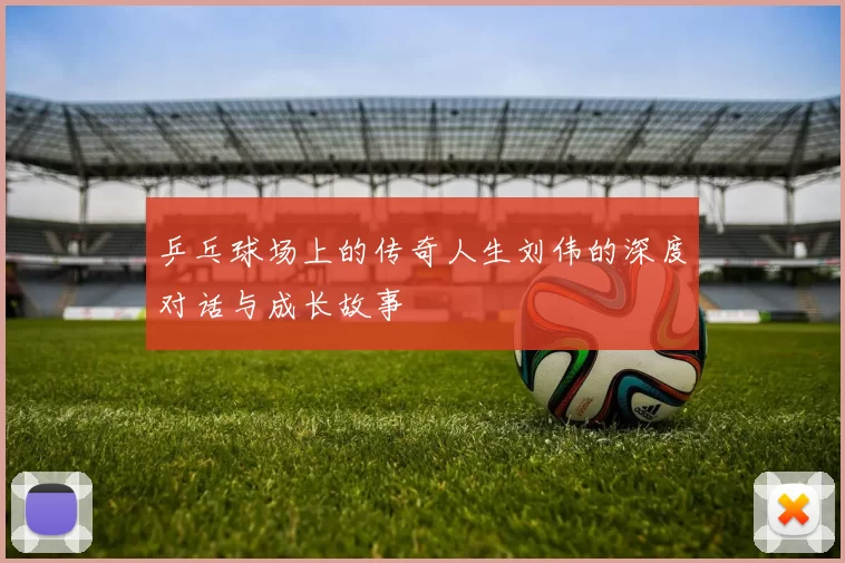 乒乓球场上的传奇人生刘伟的深度对话与成长故事